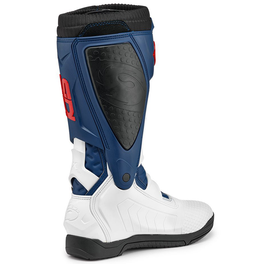 Sidi X-Power SC Boots (CE) - White/Navy/Red