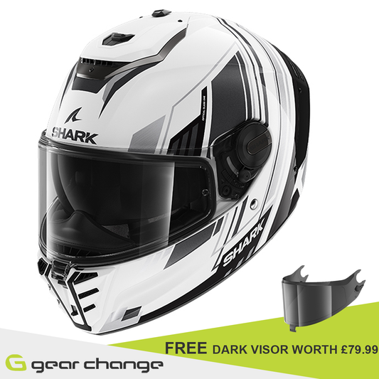 Shark Spartan RS - Byhron WKU - Free Dark Visor