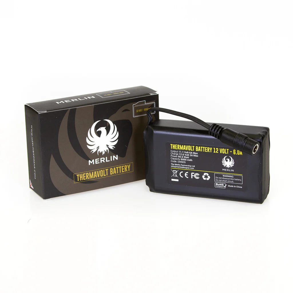 Merlin Merlin ThermaVolt Single Battery 6000 MAH - Front View