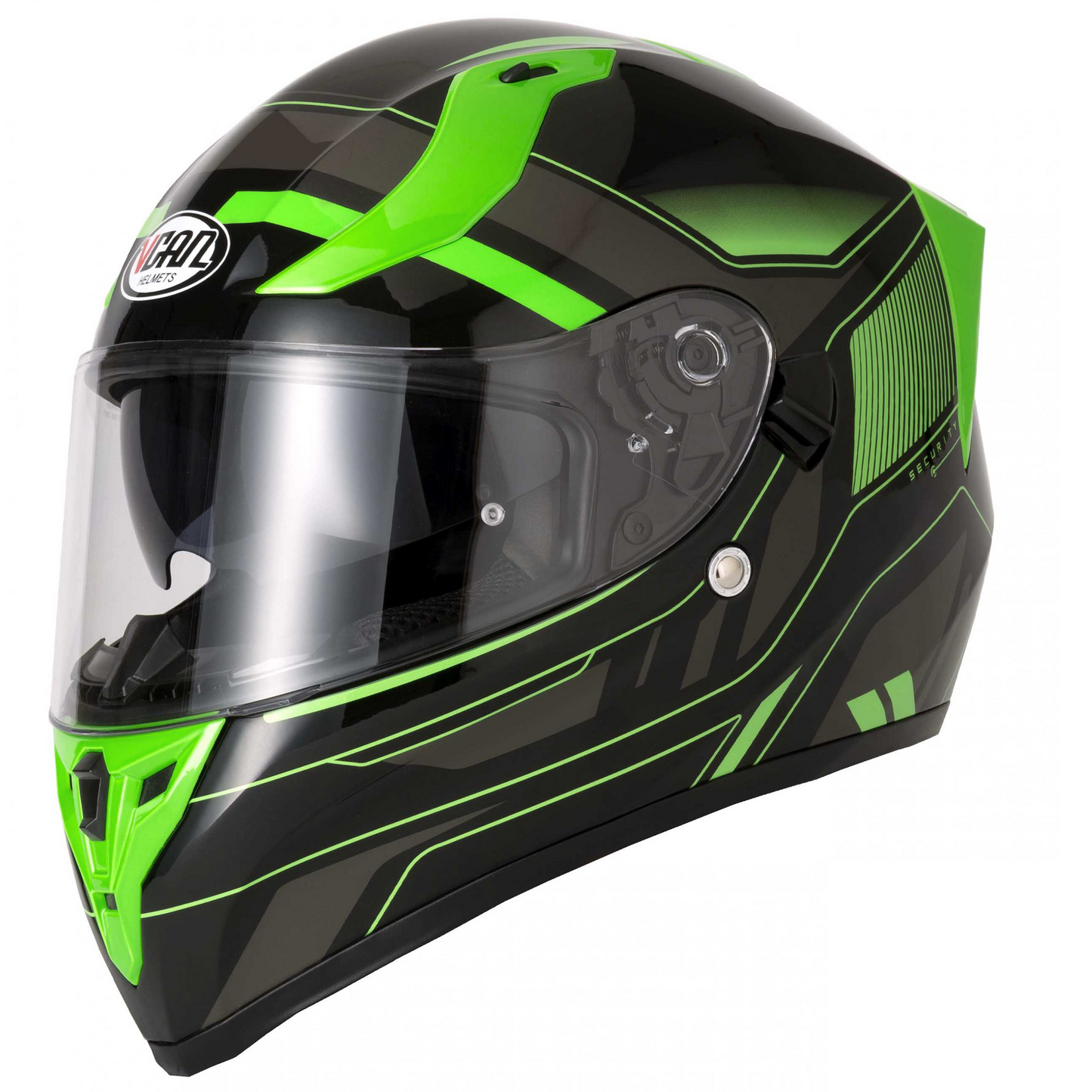 Vcan H128 - Helvet Green - Free Additional Visor