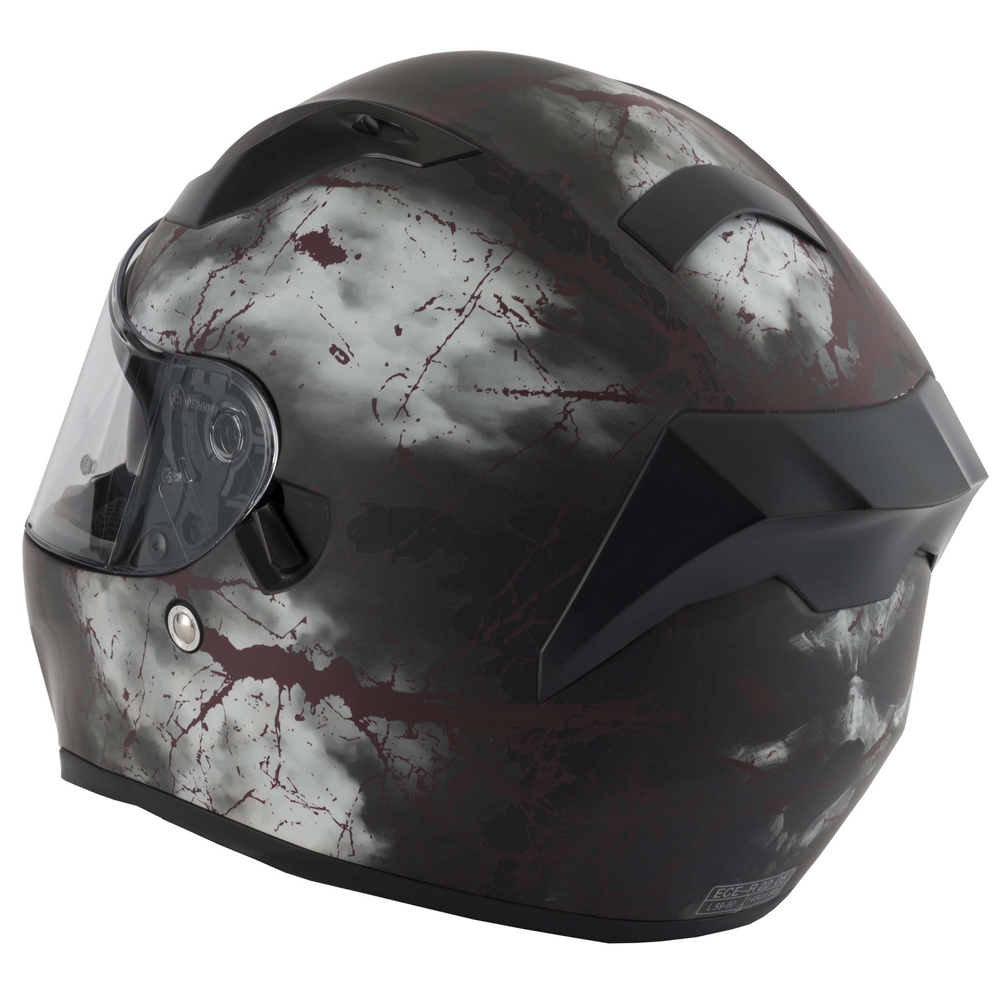 Vcan H128 - Rage - Free Additional Visor
