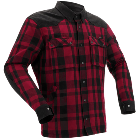 RICHA WISCONSIN WP JACKET BLK/BURGUNDY