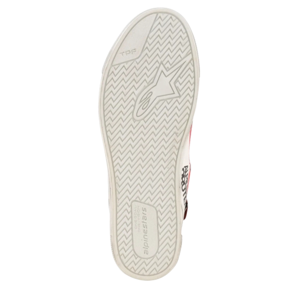 Alpinestars Stated Flair Shoes - White/Bright Red