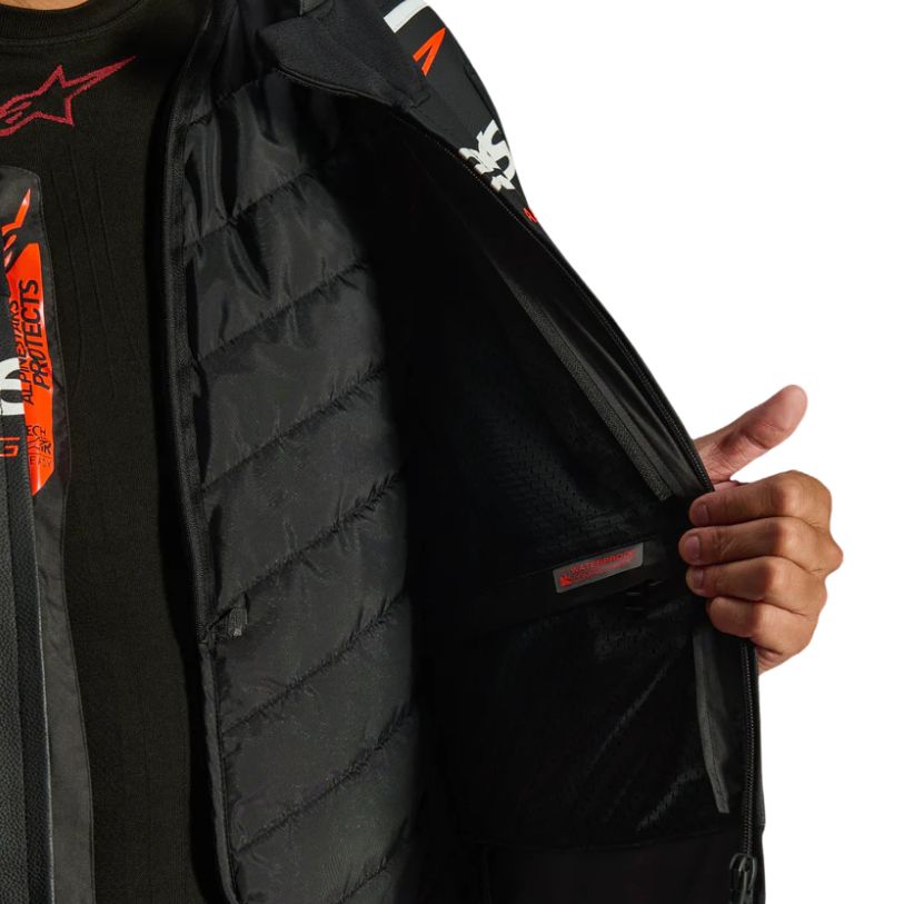 Alpinestars GP Force V2 Leather Jacket - Black/White