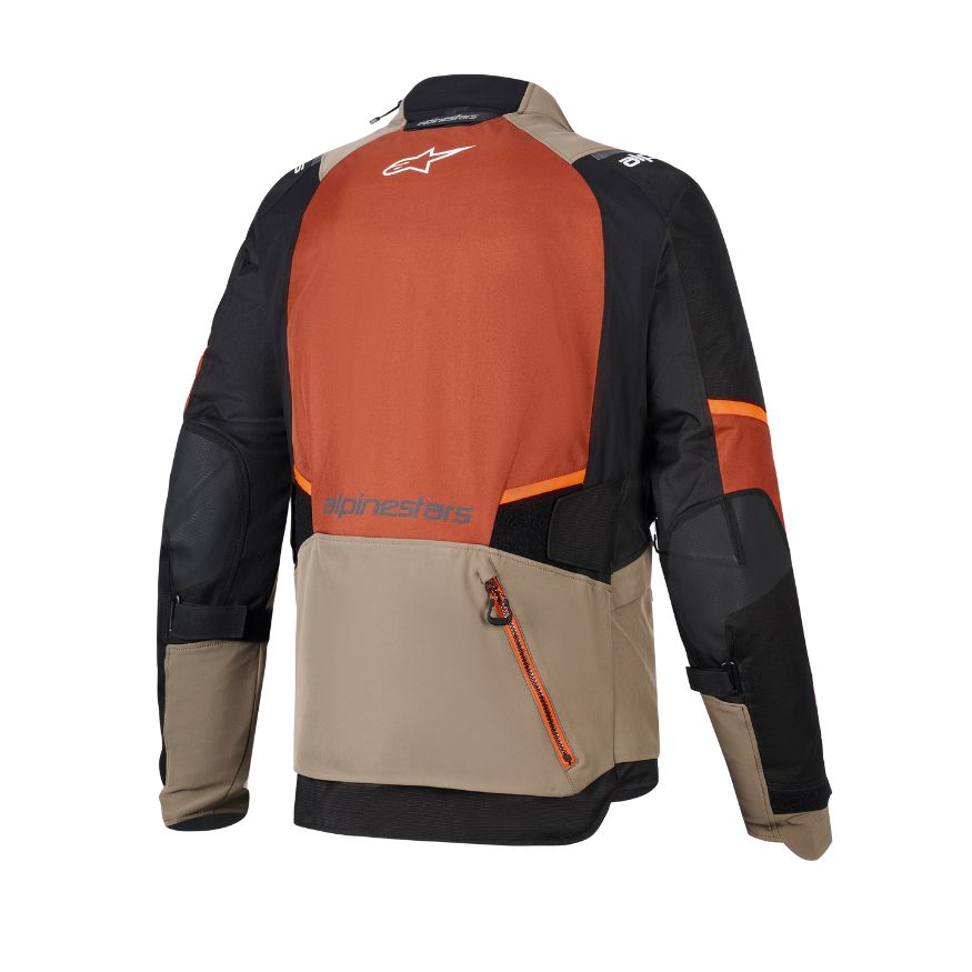 Alpinestars Alpinestars Andes V4 Drystar Jacket Walnut Rust Black - Side View