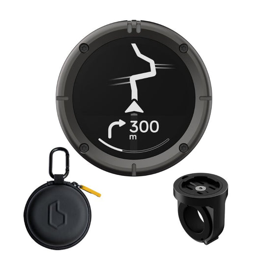 Beeline Moto II Metal Grey - GPS SAT NAV SYSTEM (Free Bar Mount & Case)