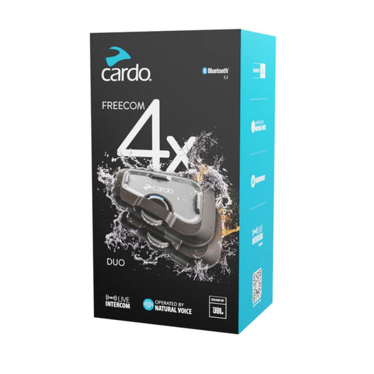 Cardo Freecom 4X Duo Bluetooth Intercoms