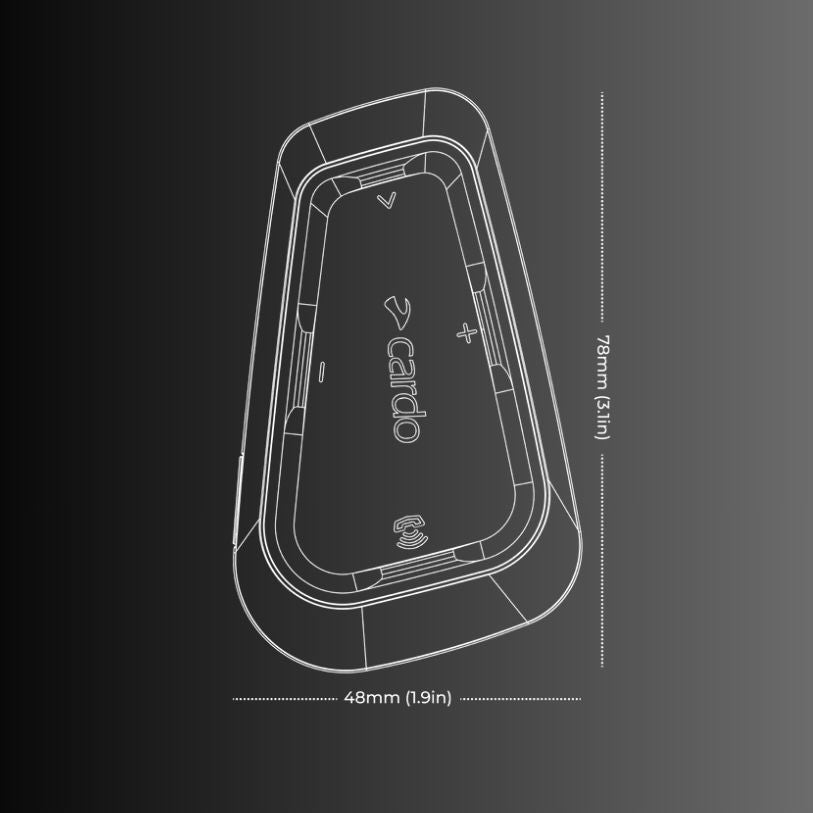 Cardo Spirit HD Duo Bluetooth Intercoms