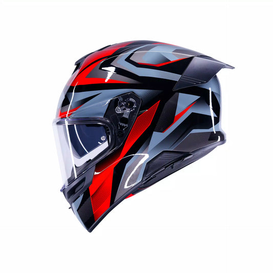 AGV K5 MUNOR MATT BLACK/RED
