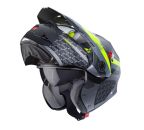 Caberg Tourmax X Sarabe Matt Gun Metal/Black/Yellow Flip Up Motorcycle Helmet
