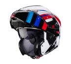 Caberg Horus X Road White/Red/Blue Helmet