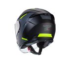 Caberg Caberg Flyon 2 Boss Matt Black/Grey/Yellow/Flou Helmet S/O - Rear View