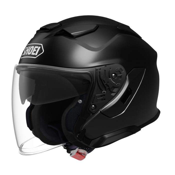Shoei Shoei J-Cruise 3 - Plain Black - Front View
