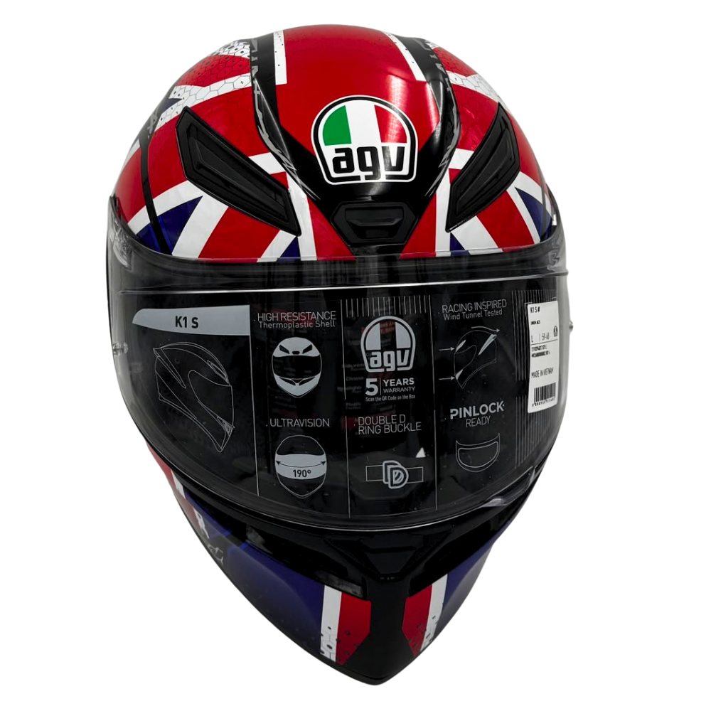 AGV K1-S Union Jack - Free Dark Visor