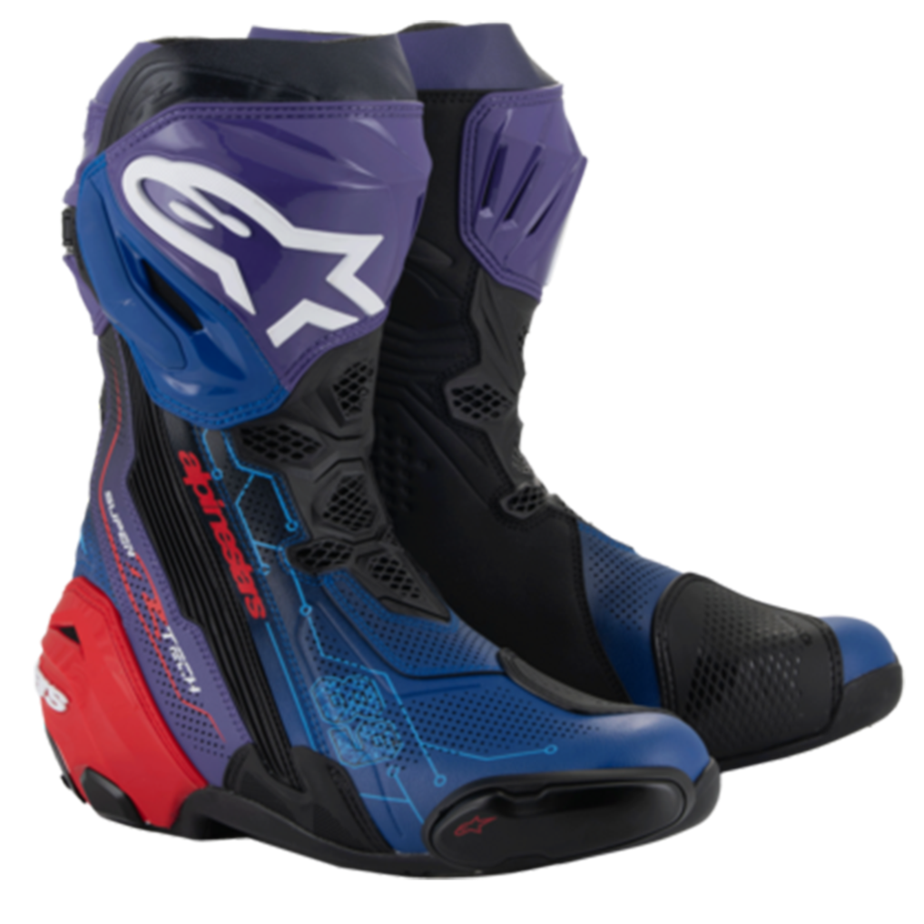 Alpinestars Supertech R Le Martinator R01 Vented Boots-Black