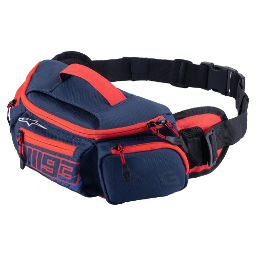 Alpinestars Alpinestars MM93 WAIST BAG Night Navy B Red Sodalite Blue - Front View