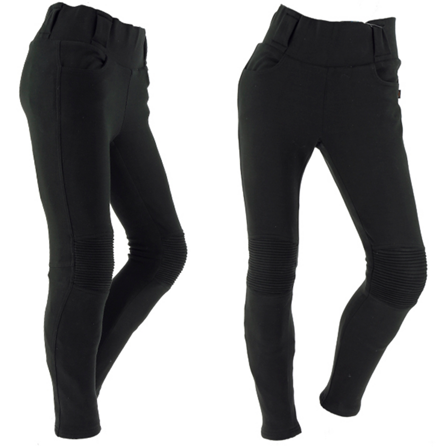 Richa Richa Kodi Leggings - Black - Regular Leg - Rear View