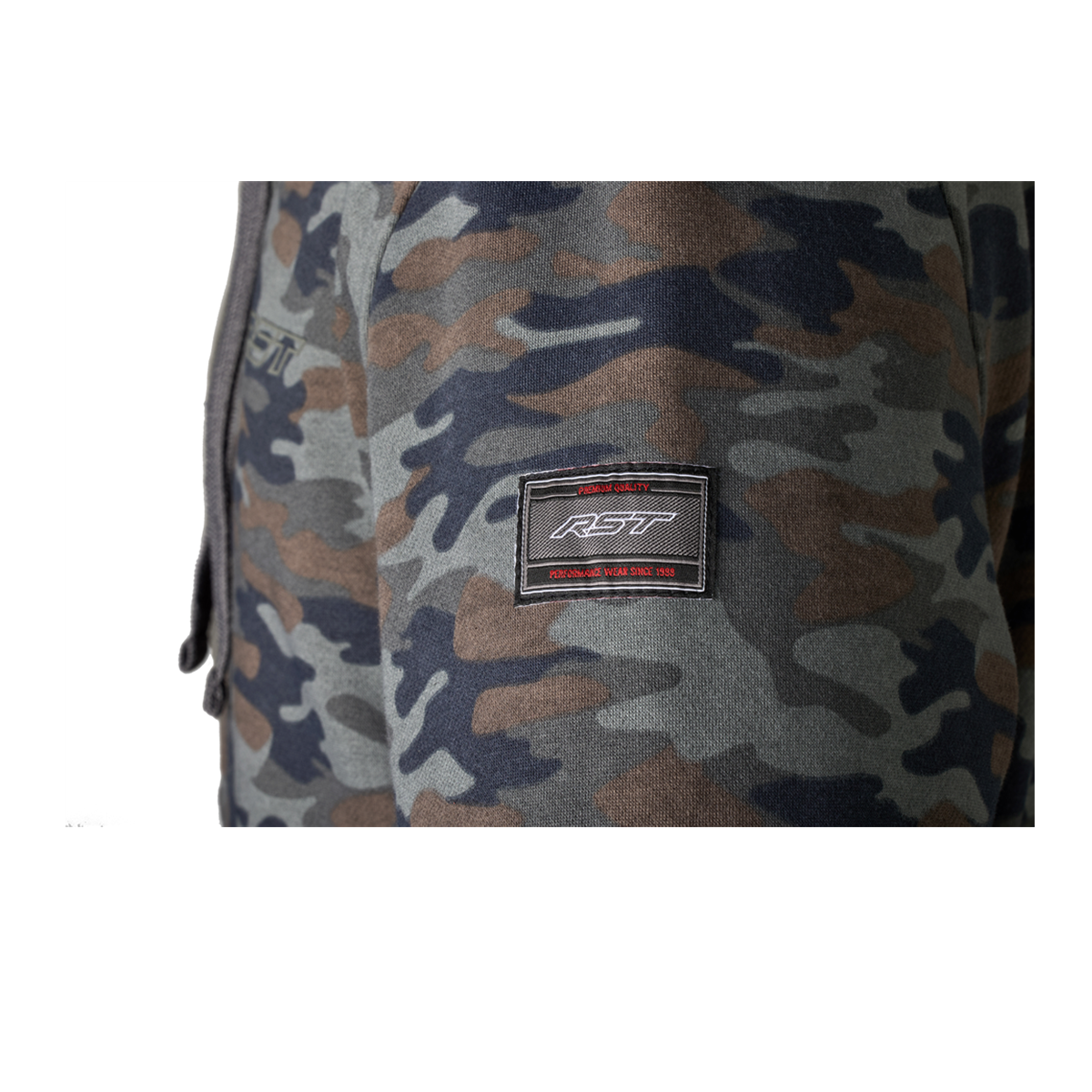 RST Zip Through Urban CE Mens Textile Hoodie CAMO
