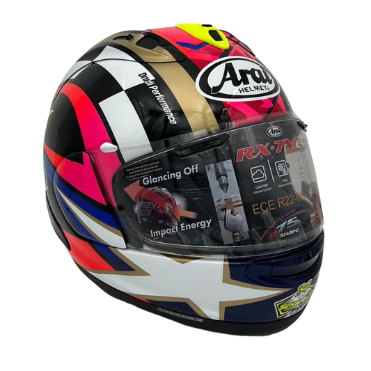 Arai RX-7V Evo - Schwantz 30th Anniversary & Free Dark Visor