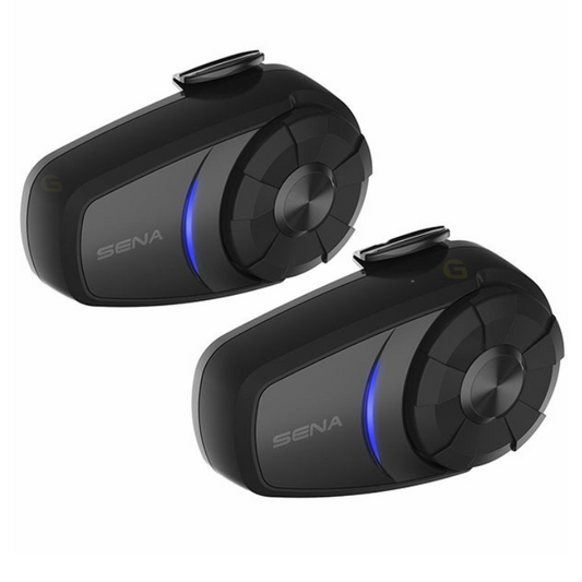 Sena 10S-02 Dual Pack Motorcycle Bluetooth Communication System