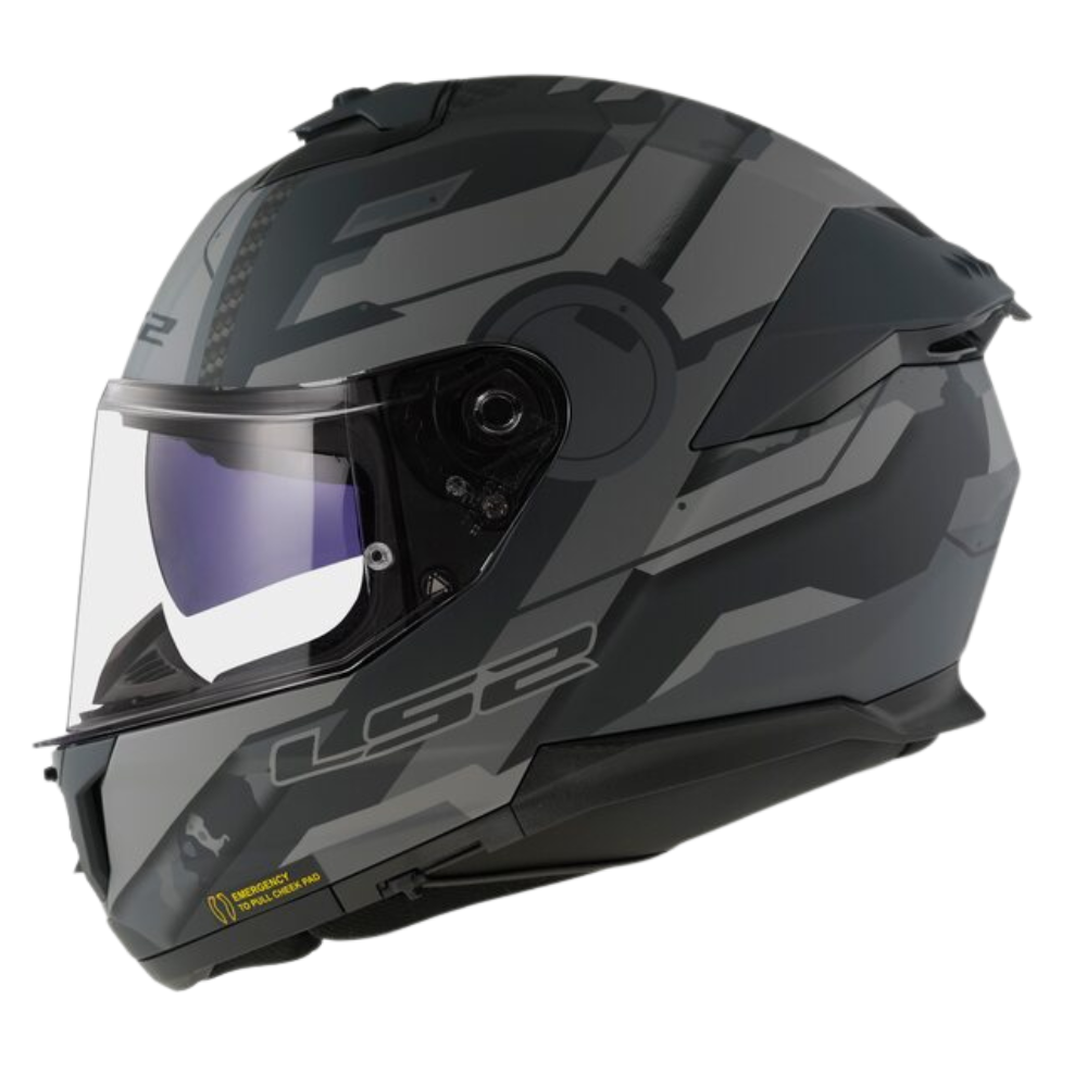 LS2 FF808 STREAM II SHADOW M.TITANIUM GREY-06