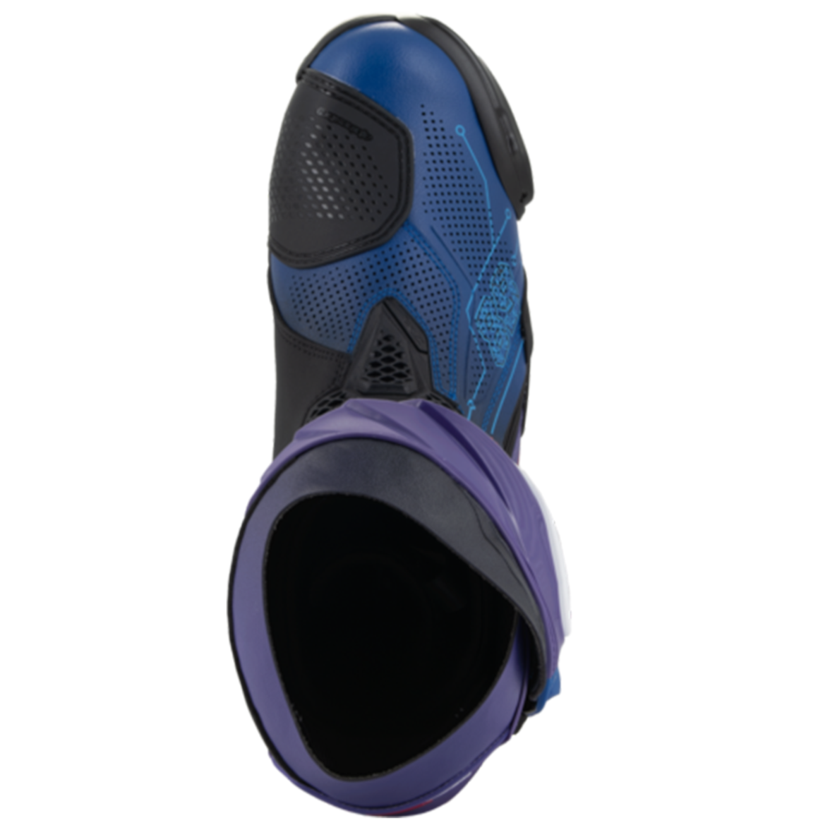 Alpinestars Supertech R Le Martinator R01 Vented Boots-Black Purple Red Blue-Limited Edition (Latest Version)