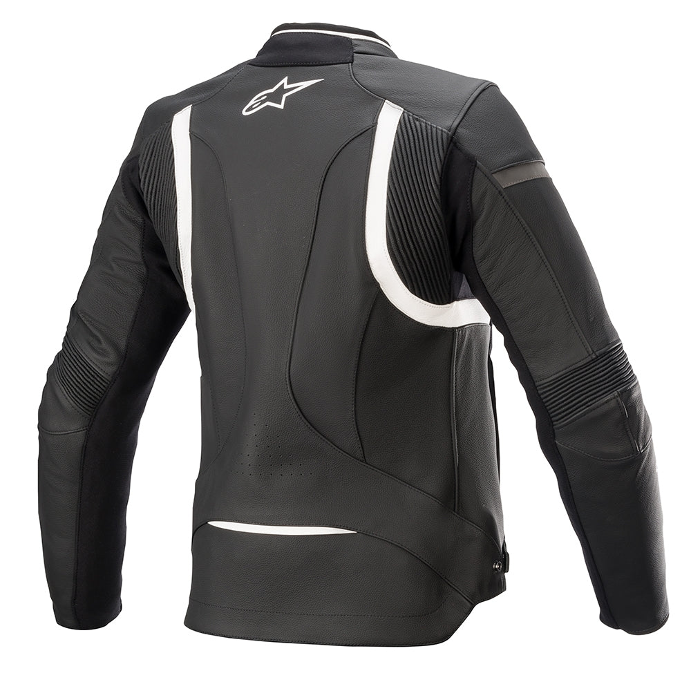 Alpinestars Alpinestars Stella Kira V2 Leather Jkt Black/White - Side View