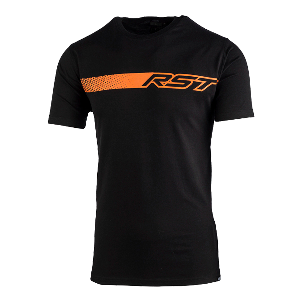 RST RST Fade T-Shirt - Black/Orange - Front View
