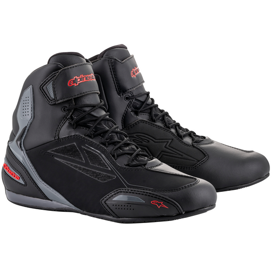 Alpinestars Faster-3 Drystar Shoes - Black/Grey/Red