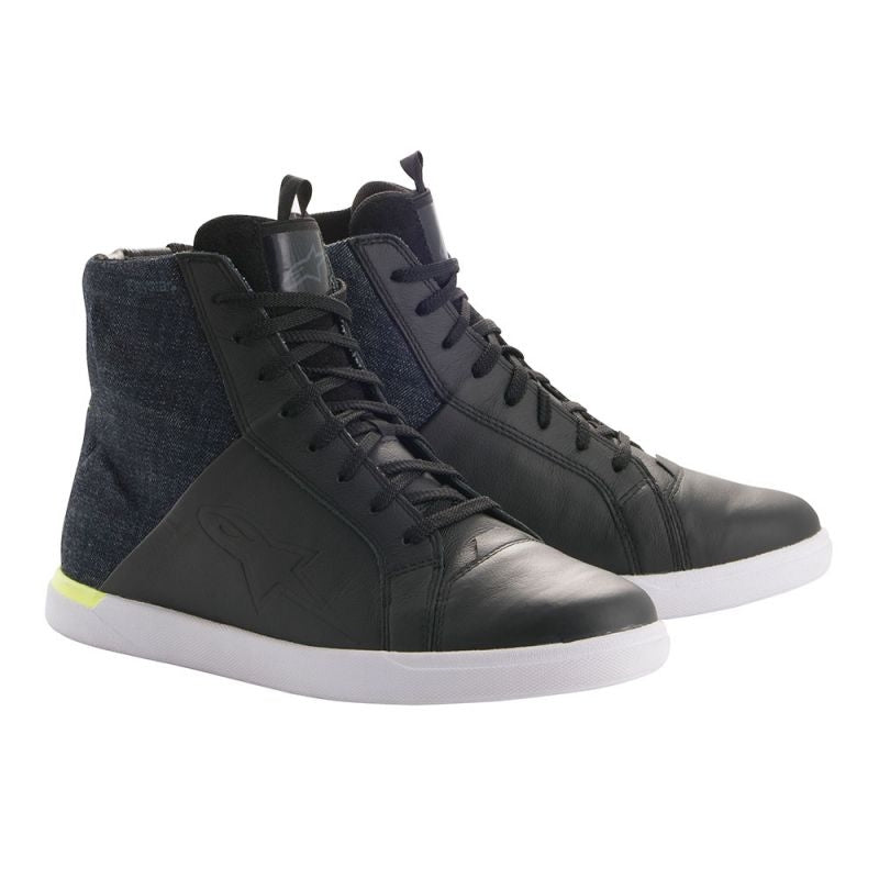 Alpinestars Jam Drystar Waterproof Shoes-Blk/Flo Yel