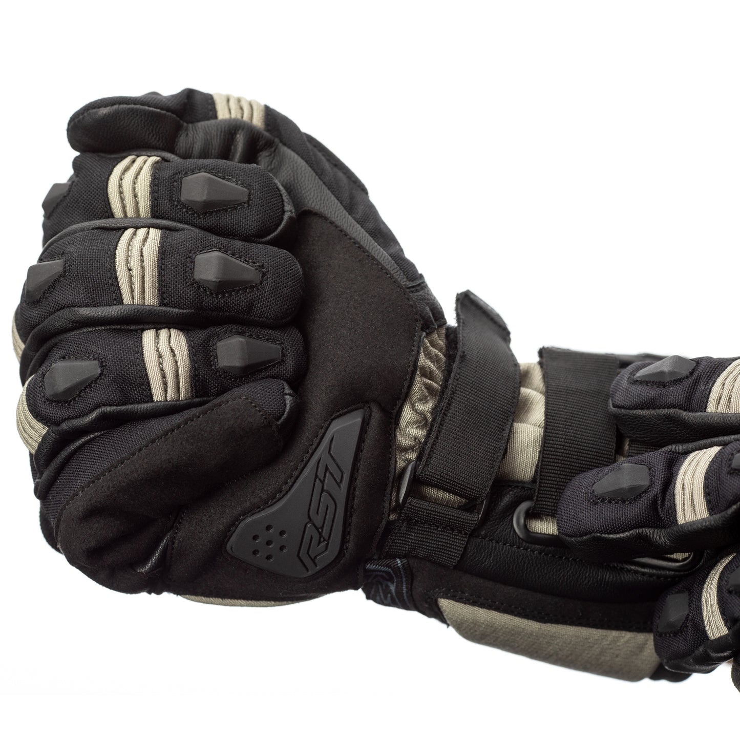 RST RST X-Raid Waterproof Gloves - CE APPROVED - Magnesium/Black - Interior View