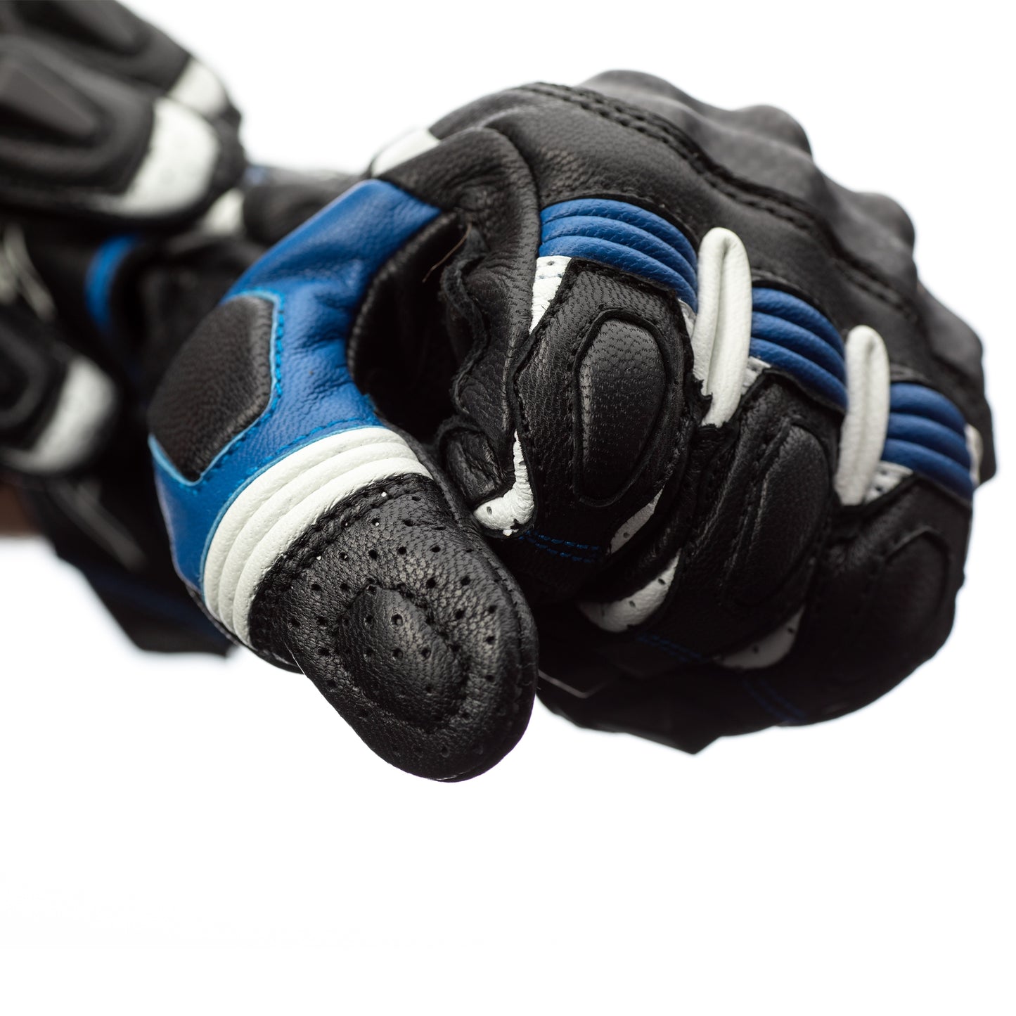 RST RST Axis Leather Riding Gloves - CE APPROVED - Blue - Interior View