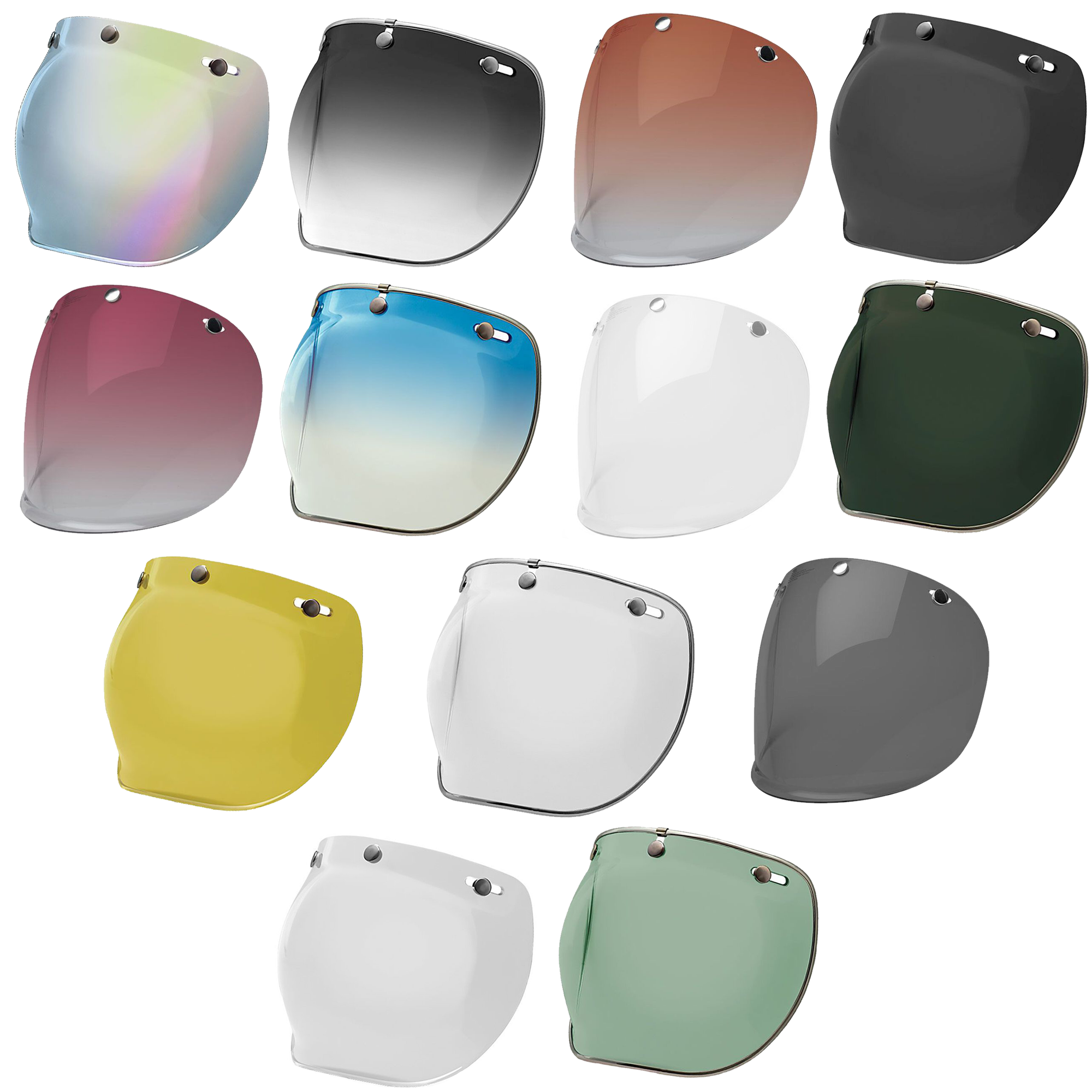 Bell Custom 500 3-Snap Visor Bell Custom 500 3-Snap Visor