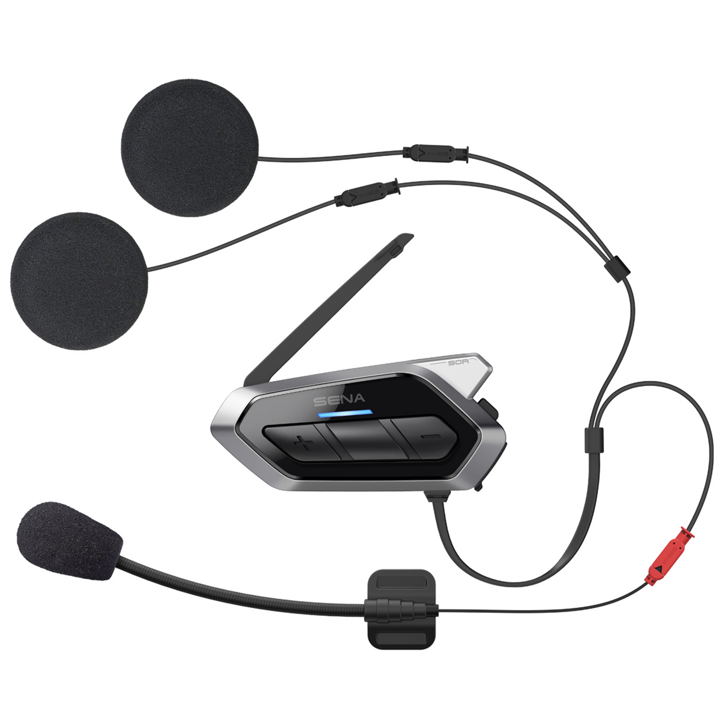 Sena Sena Motorcycle Bluetooth Communication System 50R-01 - Rear View