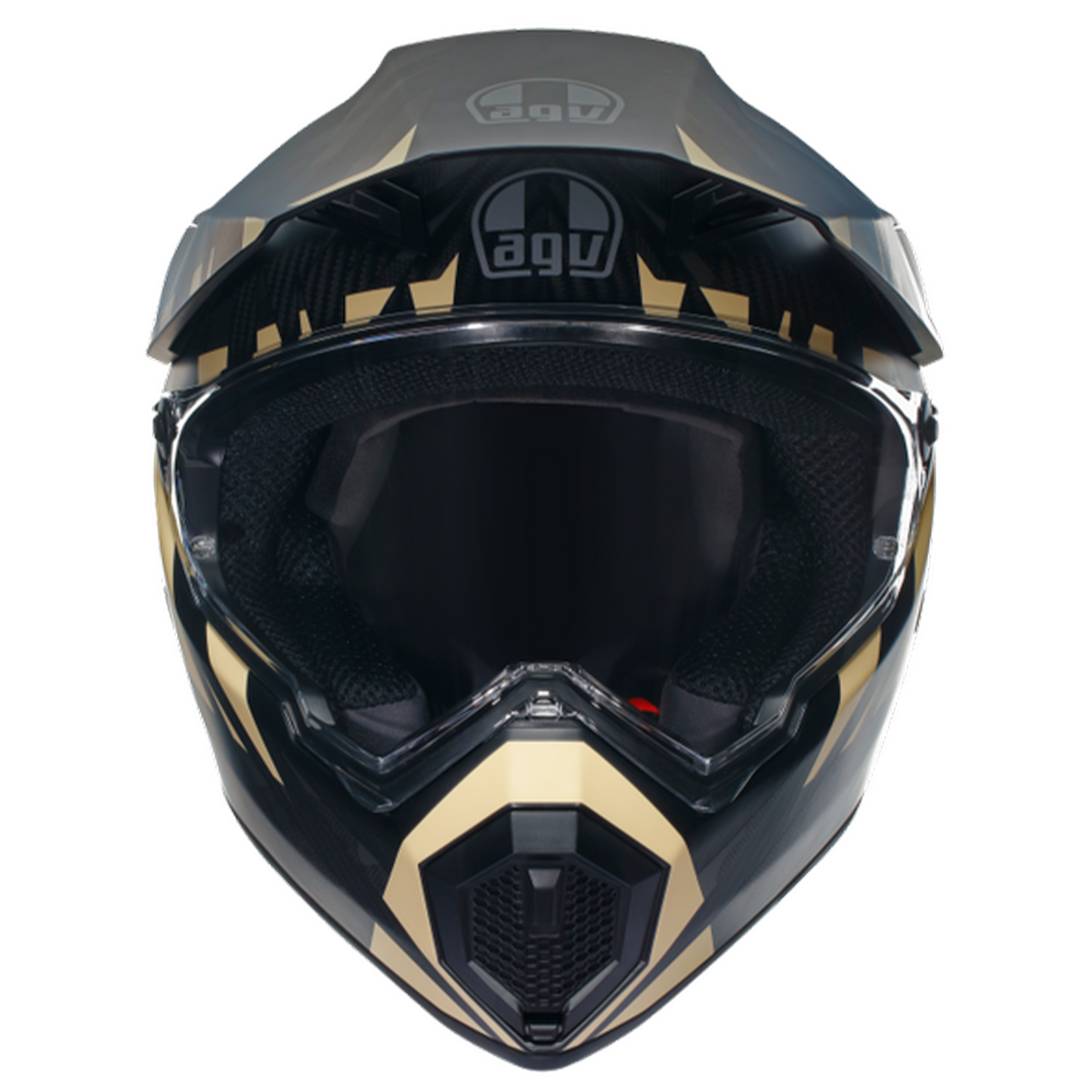 AGV AX-9 - Steppa Matt Carbon/Grey/Sand