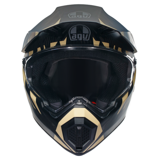 AGV AX-9 - Steppa Matt Carbon/Grey/Sand