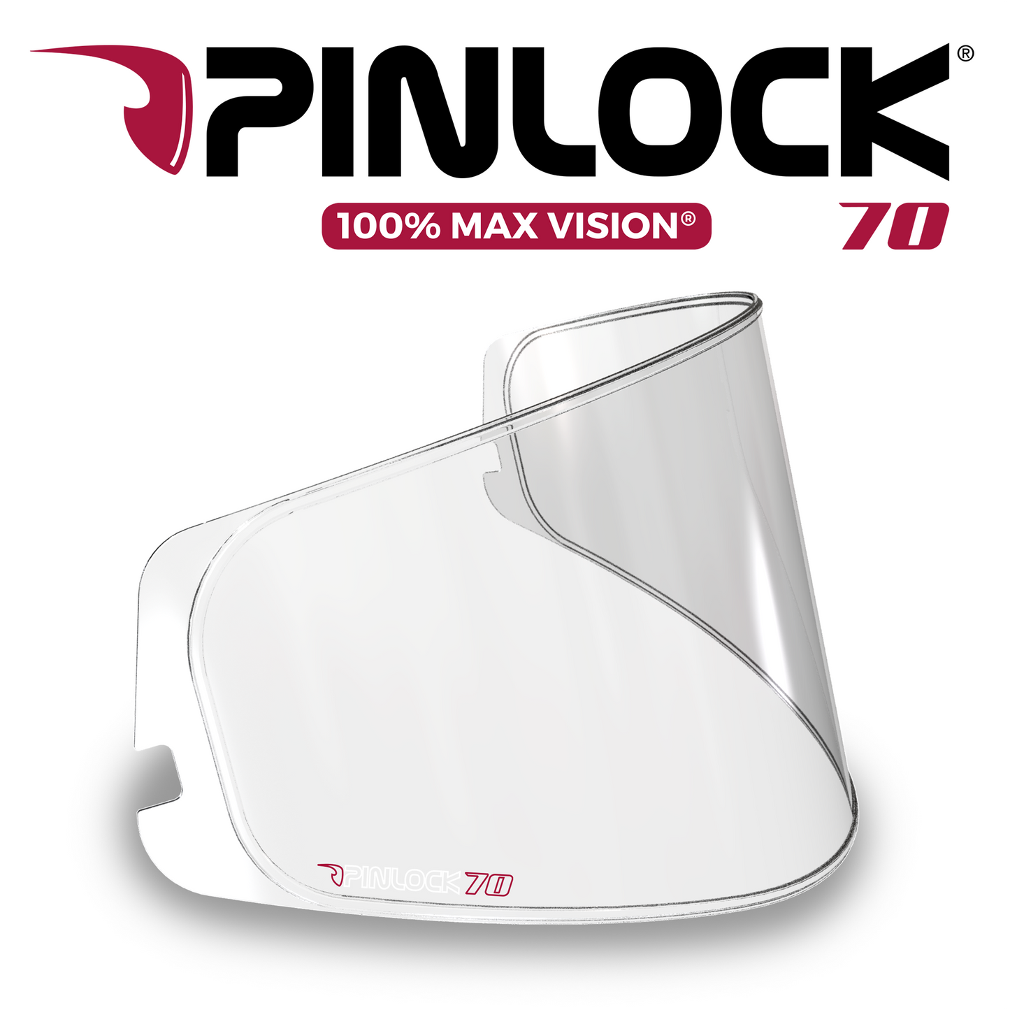 AGV GT4 Max Vision Pinlock Lens - 70 (K5-S, K3 SV-S, K1-S)