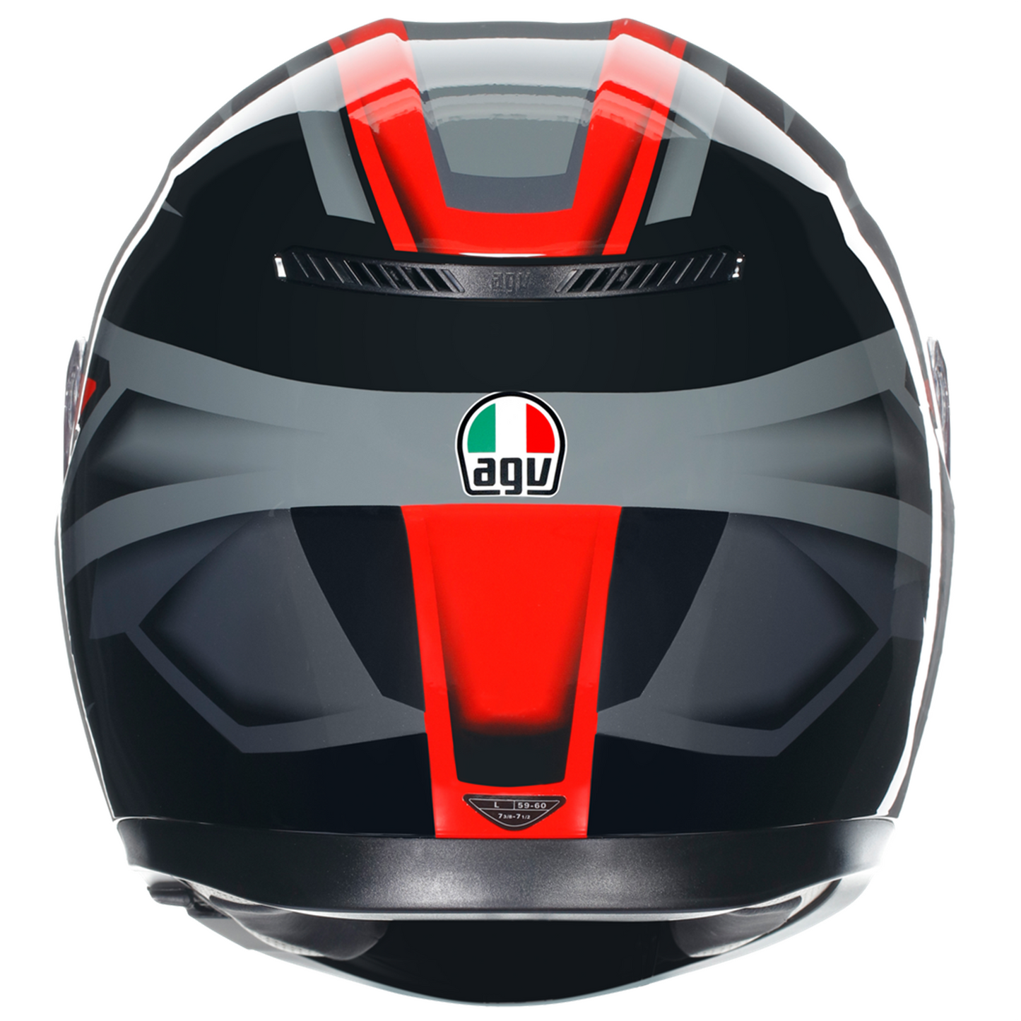 AGV K3 Compound - Black/Red