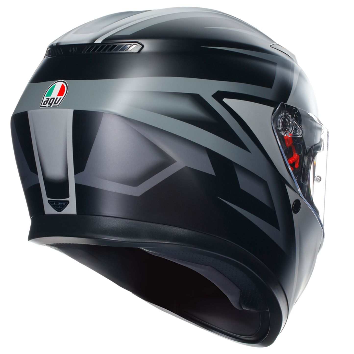 AGV K3 Compound - Matt Black/Grey