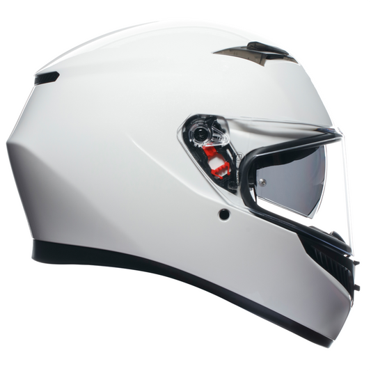 AGV K3 Solid Seta White