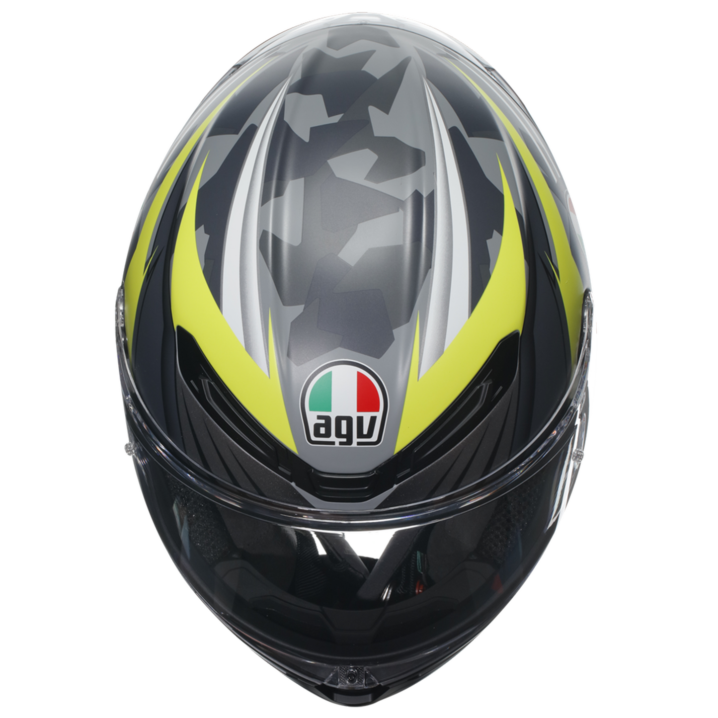AGV AGV K6-S Excite - Grey/Flo Yellow - View 7