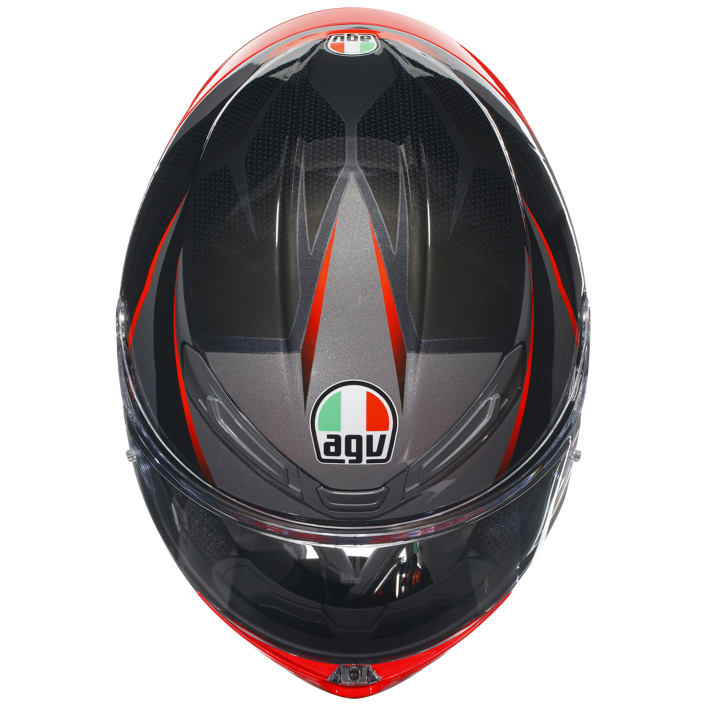 AGV K6-S Slashcut - Black/Grey/Red