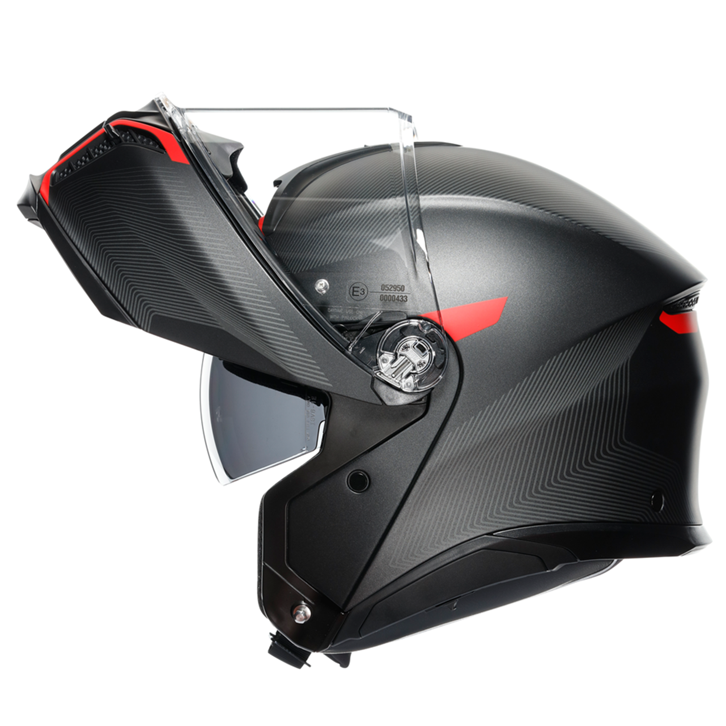 AGV Tour Modular - Frequency Matt Gun/Red