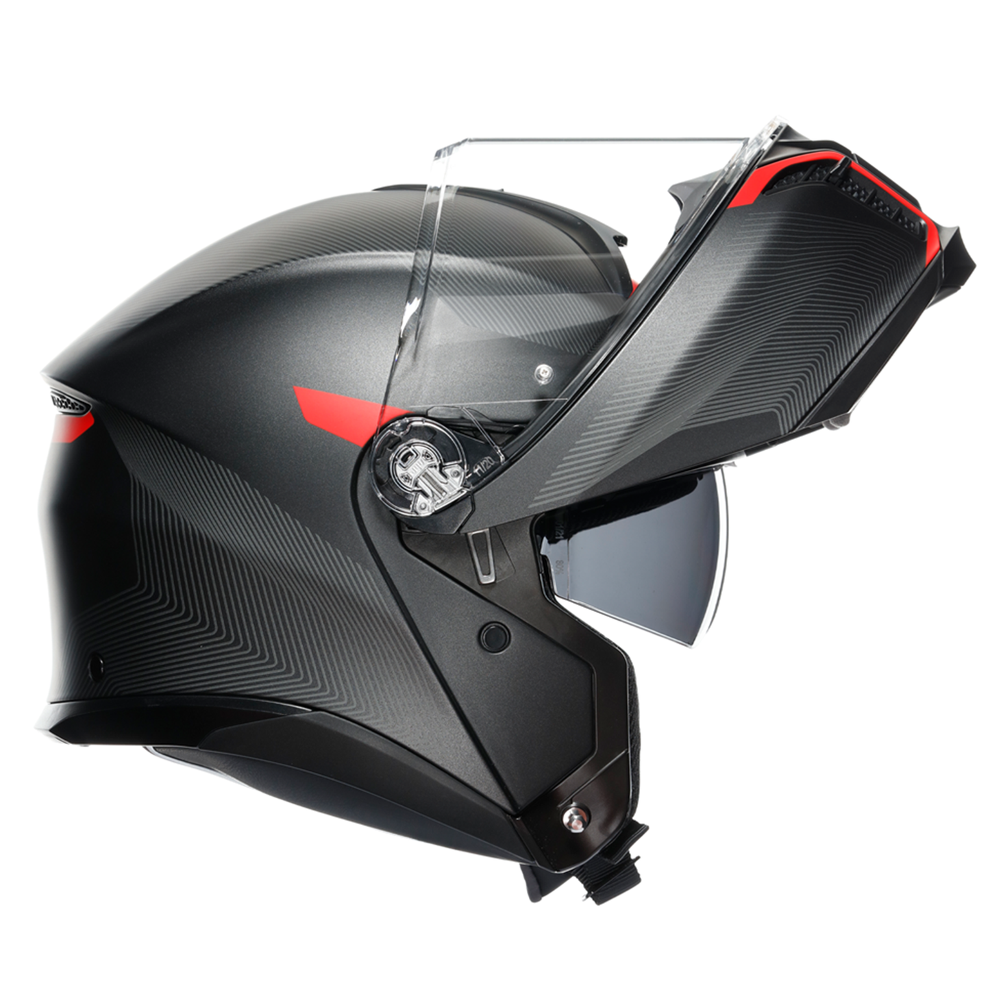 AGV Tour Modular - Frequency Matt Gun/Red