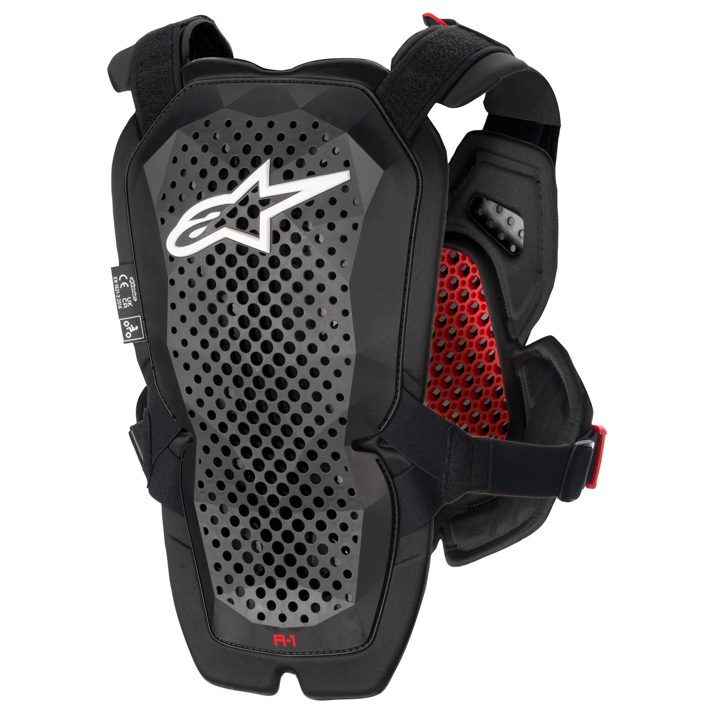 Alpinestars A-1 Pro Chest Protector - Anthracite/Black/Red