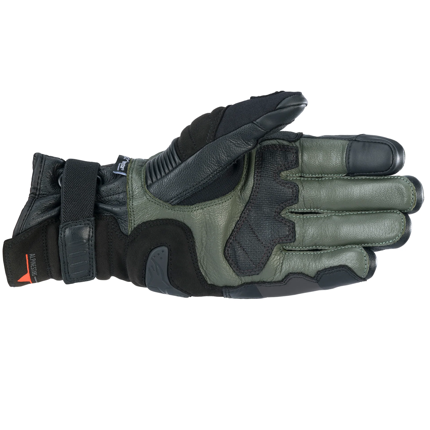 Alpinestars Alpinestars Belize V2 Drystar Gloves - Black/Forest/Brown - Side View