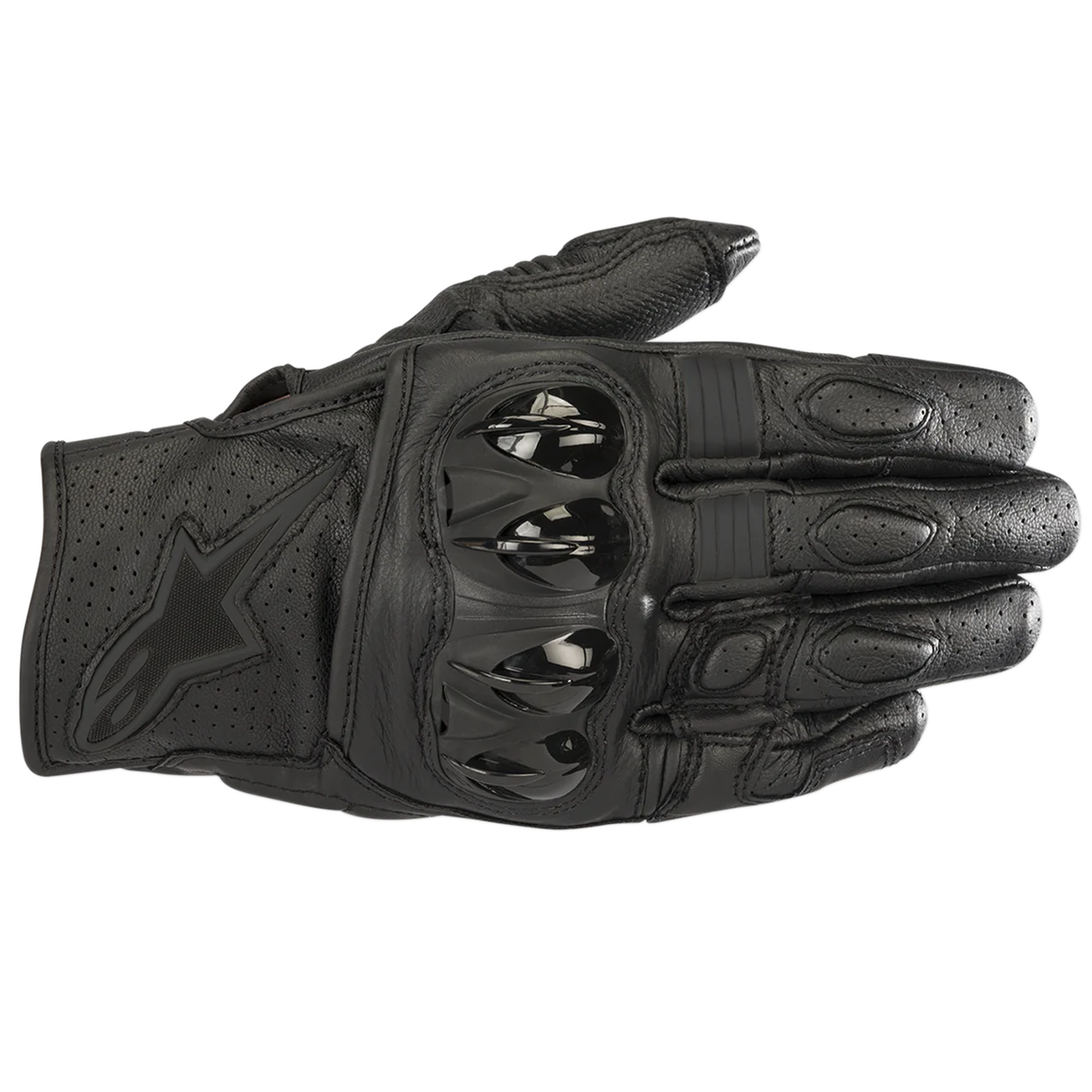 Alpinestars Alpinestars Celer V2 Gloves - Black/Black - Front View