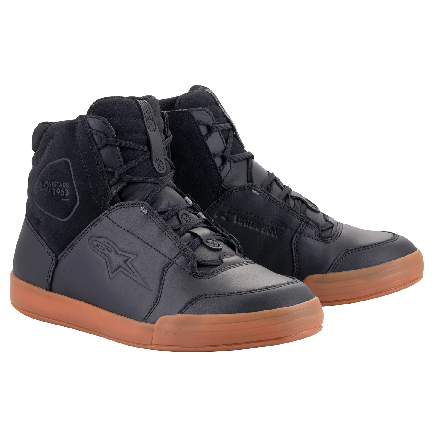 Alpinestars Chrome Drystar Shoes - Black/Black/Gum