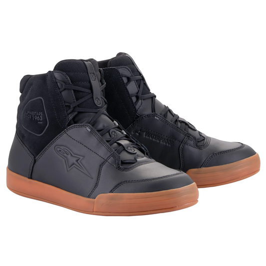 Alpinestars Chrome Drystar Shoes - Black/Black/Gum