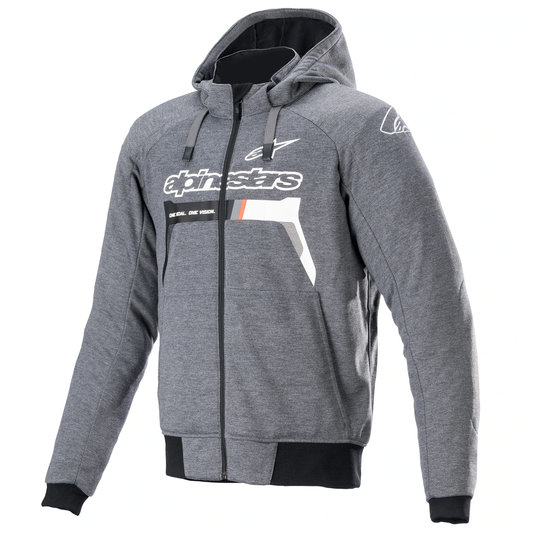 Alpinestars Chrome Ignition Hoodie Melange/D Gry/Whi
